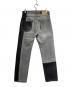 1691 (イチロクキューイチ) 非対称ストレートパンツ/ASYMMETRICAL STRAIGHT　PANTS ブラック サイズ:4：12000円