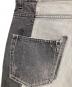 中古・古着 1691 (イチロクキューイチ) 非対称ストレートパンツ/ASYMMETRICAL STRAIGHT　PANTS ブラック サイズ:4：12000円