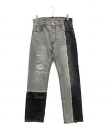 1691（イチロクキューイチ）の古着「ASYMMETRICAL STRAIGHT」｜ブラック