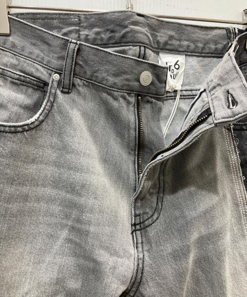 1691（イチロクキューイチ）1691 (イチロクキューイチ) ASYMMETRICAL STRAIGHT ブラック サイズ:5の古着・服飾アイテム