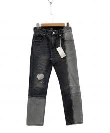 1691（イチロクキューイチ）の古着「ASYMMETRICAL STRAIGHT」｜ブラック