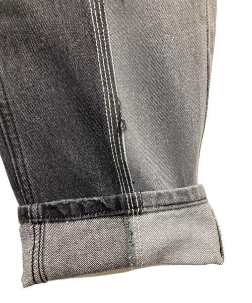 1691（イチロクキューイチ）1691 (イチロクキューイチ) ASYMMETRICAL STRAIGHT ブラック サイズ:2の古着・服飾アイテム