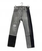 1691イチロクキューイチ）の古着「25SS ASYMMETRICAL STRAIGHT」｜ブラック