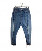 1691イチロクキューイチ）の古着「サルエルデニム/Twisted 3D Sarouel Denim」｜インディゴ