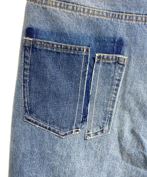 1691（イチロクキューイチ）1691 (イチロクキューイチ) サルエルデニム/Twisted 3D Sarouel Denim インディゴ サイズ:4の古着・服飾アイテム