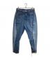 1691（イチロクキューイチ）の古着「サルエルデニム/Twisted 3D Sarouel Denim」｜インディゴ