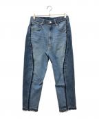 1691イチロクキューイチ）の古着「Twisted 3D Sarouel Denim」｜インディゴ
