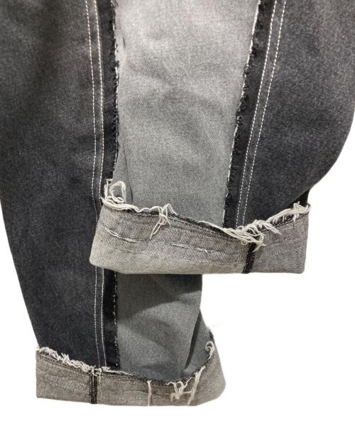 1691（イチロクキューイチ）1691 (イチロクキューイチ) Twisted 3D Sarouel Denim ブラック サイズ:4の古着・服飾アイテム
