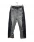 1691（イチロクキューイチ）の古着「Twisted 3D Sarouel Denim」｜ブラック