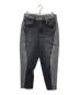 1691（イチロクキューイチ）の古着「Twisted 3D Sarouel Denim」｜ブラック
