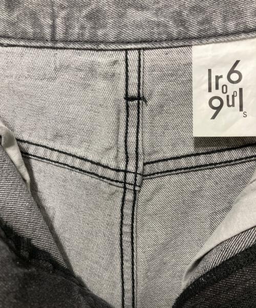 1691（イチロクキューイチ）1691 (イチロクキューイチ) Twisted 3D Sarouel Denim ブラック サイズ:3の古着・服飾アイテム