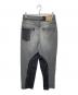 1691 (イチロクキューイチ) Twisted 3D Sarouel Denim ブラック サイズ:3：12000円