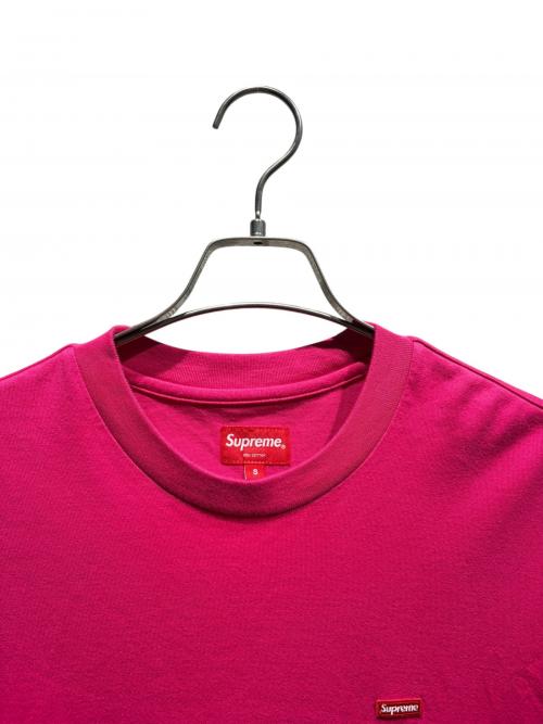 SUPREME（シュプリーム）SUPREME (シュプリーム) Small Box Logo Long Sleeve Tee ショッキングピンク サイズ:Sの古着・服飾アイテム