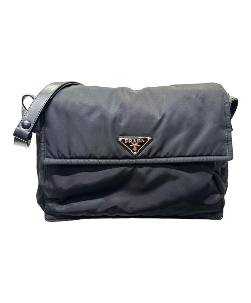 PRADA（プラダ）PRADA (プラダ) Re-Nylon ラージ パデッド ショルダーバッグ ブラック サイズ:-の古着・服飾アイテム
