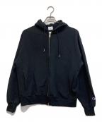 Champion REVERSE WEAVEチャンピオン リバース ウィーブ）の古着「ジップパーカー」｜ブラック
