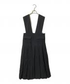ENFOLDエンフォルド）の古着「Jumper SKIRT DRESS」｜ブラック