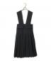 ENFOLD（エンフォルド）の古着「Jumper SKIRT DRESS」｜ブラック