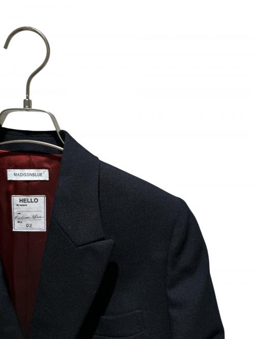 MADISON BLUE（マディソンブルー）MADISON BLUE (マディソンブルー) BLEECKER W6B BLAZER ネイビー サイズ:Mの古着・服飾アイテム