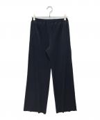 kotohayokozawaコトハヨコザワ）の古着「STRAIGHT COLOR PANTS」｜ブラック