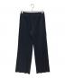kotohayokozawa（コトハヨコザワ）の古着「STRAIGHT COLOR PANTS」｜ブラック