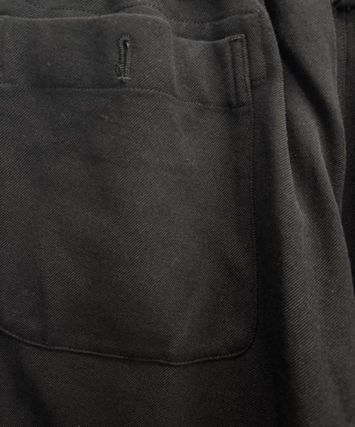 Yohji Yamamoto pour homme（ヨウジヤマモト プールオム）Yohji Yamamoto pour homme (ヨウジヤマモト プールオム) アーミーギャバジン サルエルパンツ ブラック サイズ:3の古着・服飾アイテム