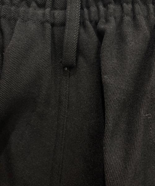 Yohji Yamamoto pour homme（ヨウジヤマモト プールオム）Yohji Yamamoto pour homme (ヨウジヤマモト プールオム) アーミーギャバジン サルエルパンツ ブラック サイズ:3の古着・服飾アイテム