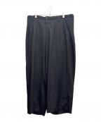 Yohji Yamamoto pour hommeヨウジヤマモト プールオム）の古着「Ta TUXEDO 12 TUCKS PT」｜ブラック