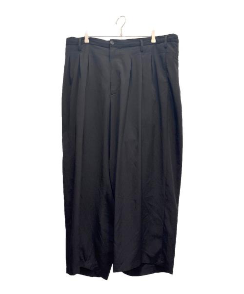 Yohji Yamamoto pour homme（ヨウジヤマモト プールオム）Yohji Yamamoto pour homme (ヨウジヤマモト プールオム) Ta TUXEDO 12 TUCKS PT ブラック サイズ:3の古着・服飾アイテム