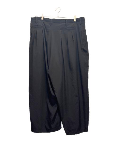 Yohji Yamamoto pour homme（ヨウジヤマモト プールオム）Yohji Yamamoto pour homme (ヨウジヤマモト プールオム) Ta TUXEDO 12 TUCKS PT ブラック サイズ:3の古着・服飾アイテム