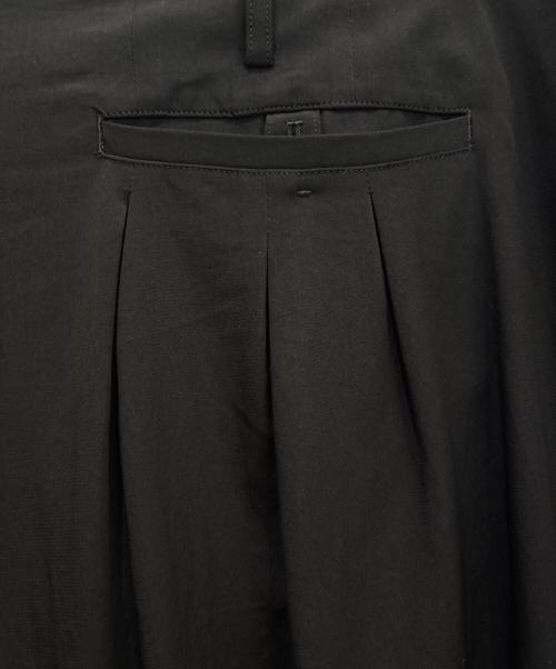 Yohji Yamamoto pour homme（ヨウジヤマモト プールオム）Yohji Yamamoto pour homme (ヨウジヤマモト プールオム) Ta TUXEDO 12 TUCKS PT ブラック サイズ:3の古着・服飾アイテム