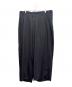 Yohji Yamamoto pour homme（ヨウジヤマモト プールオム）の古着「Ta TUXEDO 12 TUCKS PT」｜ブラック