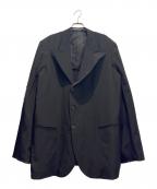 Yohji Yamamoto pour hommeヨウジヤマモト プールオム）の古着「Ta TUXEDO DOUBLE JACKET」｜ブラック