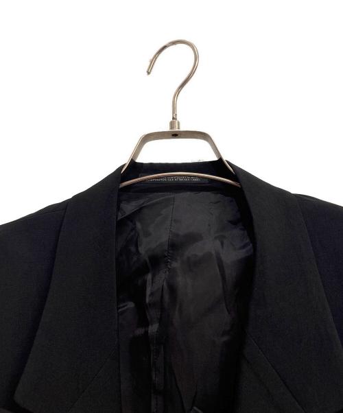 Yohji Yamamoto pour homme（ヨウジヤマモト プールオム）Yohji Yamamoto pour homme (ヨウジヤマモト プールオム) Ta TUXEDO DOUBLE JACKET ブラック サイズ:４の古着・服飾アイテム