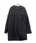 Yohji Yamamoto COSTUME D' HOMME（ヨウジヤマモト コスチュームドオム）の古着「SUIT BROAD CDH OPEN COLLAR SHIRT」｜ブラック