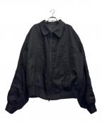Y's for men×120% linoワイズフォーメン×120％ リノ）の古着「Y's for men x 120% LINO BLUUSON」｜ブラック