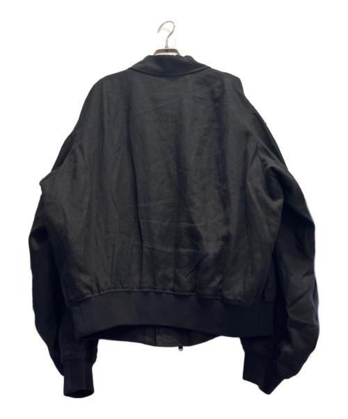 Y's for men（ワイズフォーメン）Y's for men (ワイズフォーメン) 120% lino (120％ リノ) Y's for men x 120% LINO BLUUSON ブラック サイズ:4の古着・服飾アイテム