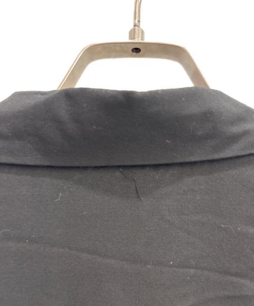 Yohji Yamamoto COSTUME D' HOMME（ヨウジヤマモト コスチュームドオム）Yohji Yamamoto COSTUME D' HOMME (ヨウジヤマモト コスチュームドオム) SUIT POPLIN CDH OPEN COLLAR SHIRT ブラック サイズ:4の古着・服飾アイテム