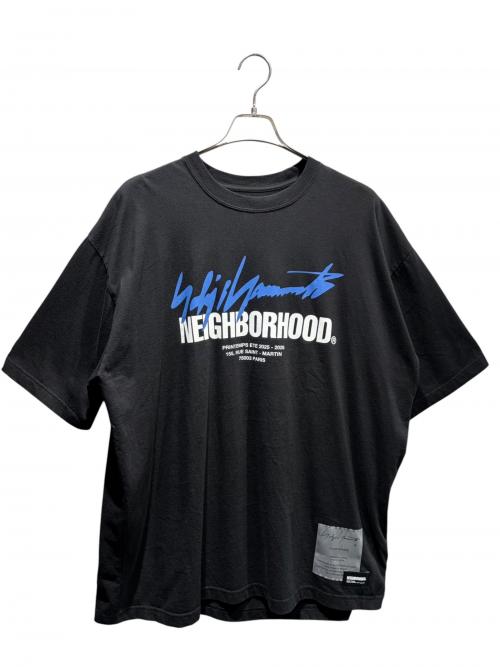 Yohji Yamamoto pour homme（ヨウジヤマモト プールオム）Yohji Yamamoto pour homme (ヨウジヤマモト プールオム) NEIGHBORHOOD (ネイバーフッド) Tシャツ ブラック サイズ:XXLの古着・服飾アイテム