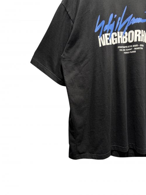 Yohji Yamamoto pour homme（ヨウジヤマモト プールオム）Yohji Yamamoto pour homme (ヨウジヤマモト プールオム) NEIGHBORHOOD (ネイバーフッド) Tシャツ ブラック サイズ:XXLの古着・服飾アイテム