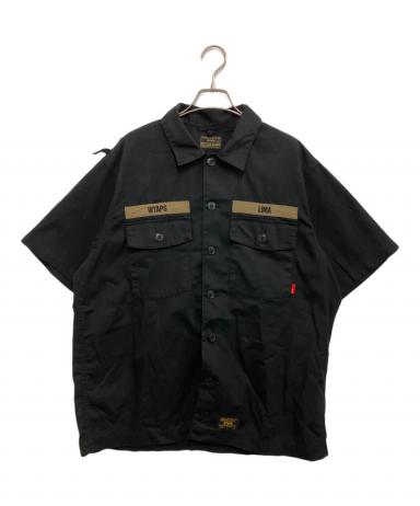 WTAPS  BUDS LS 16SS ブラック Mサイズ ダブルタップス 中古・古着通販】WTAPS (ダブルタップス) BUDS SS SHIRT ブラック