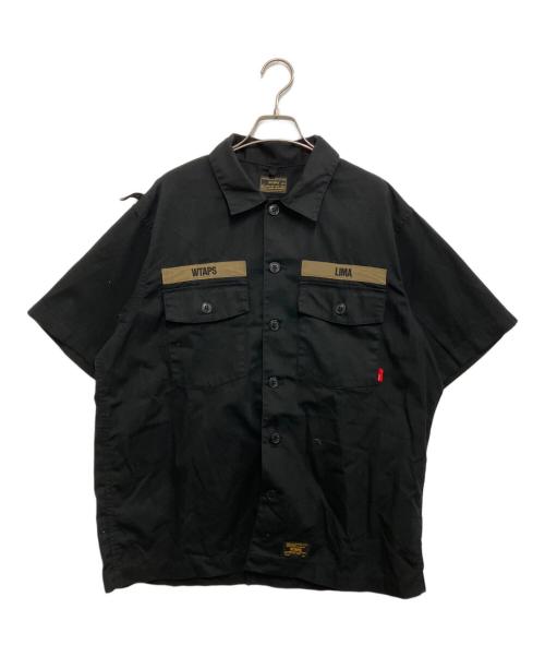 WTAPS（ダブルタップス）WTAPS (ダブルタップス) BUDS SS SHIRT ブラック サイズ:3の古着・服飾アイテム