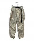 GRAMICCIグラミチ）の古着「LOWERCASE NYLON TRACK PANT」｜ベージュ