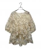 euwイユー）の古着「Flower Bag A Sheer」｜アイボリー