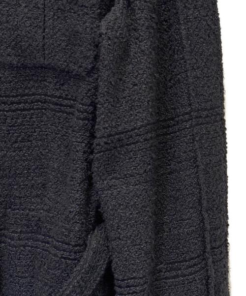 CHANEL（シャネル）CHANEL (シャネル) 08P/シアー ツイード ハンティングジャケット ブラック サイズ:38の古着・服飾アイテム