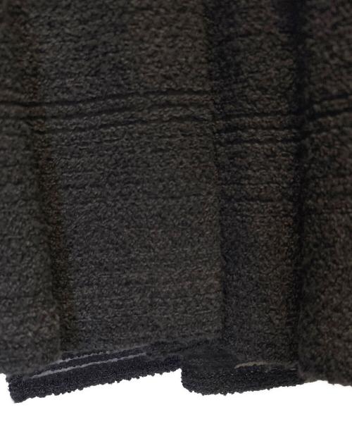 CHANEL（シャネル）CHANEL (シャネル) 08P/シアー ツイード ハンティングジャケット ブラック サイズ:38の古着・服飾アイテム