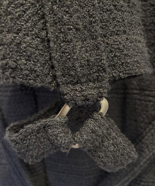 CHANEL（シャネル）CHANEL (シャネル) 08P/シアー ツイード ハンティングジャケット ブラック サイズ:38の古着・服飾アイテム
