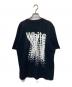 WHITE MOUNTAINEERING (ホワイトマウンテ二アニング) MOUNTAIN T-SHIRT/マウンテンTシャツ ブラック サイズ:2：6000円