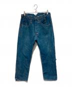 LEVI'S REDリーバイス レッド）の古着「ほつれワーク期 ORIGINAL LOOSE」｜ブルー