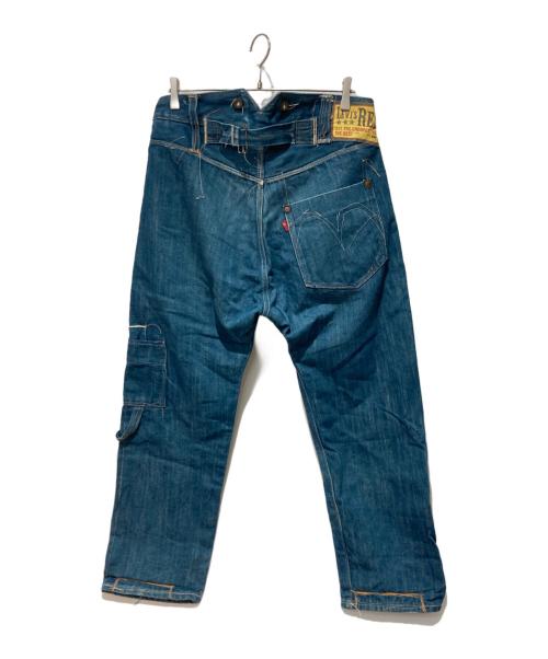 LEVI'S RED（リーバイス レッド）LEVI'S RED (リーバイス レッド) ほつれワーク期 ORIGINAL LOOSE ブルー サイズ:SMの古着・服飾アイテム