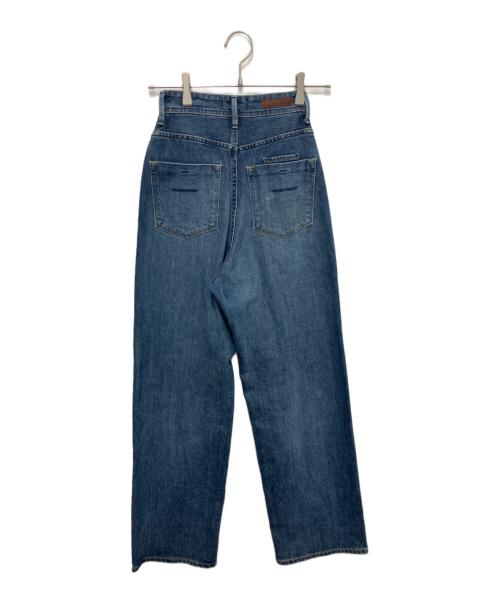 YANUK（ヤヌーク）YANUK (ヤヌーク) LOOSE STRAIGHT インディゴ サイズ:21の古着・服飾アイテム